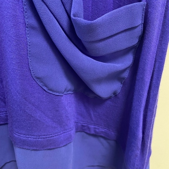 Logo by Lori Goldstein purple dress - Picture 3 of 5